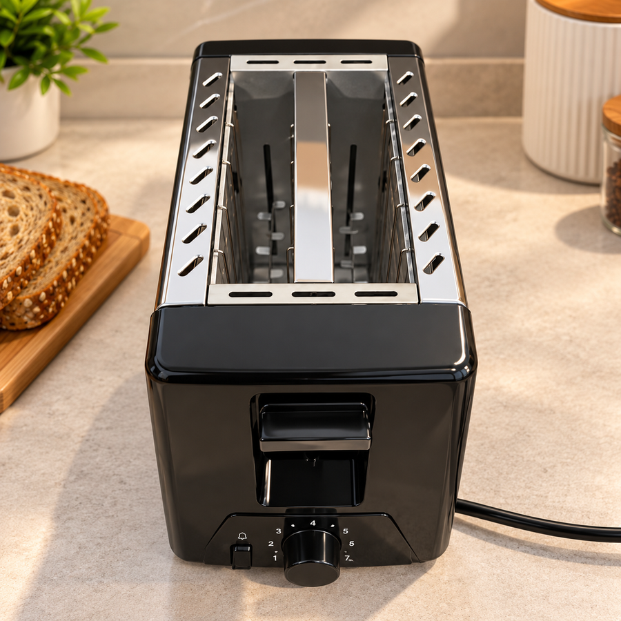DENX 650W Electric Toaster