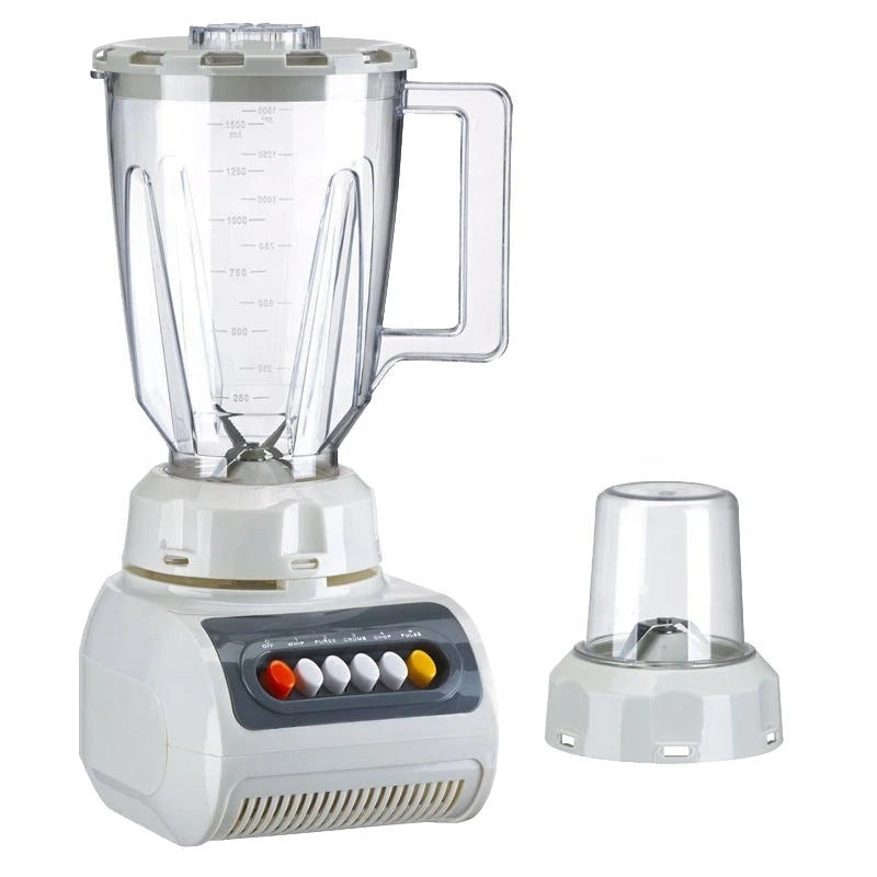 1.5L Electric Blender Smoothie Maker Juice Blender Food Processor Kitchen Mixer Milkshake Maker Fruit Blender Multi Function Kitchen Appliance 250W