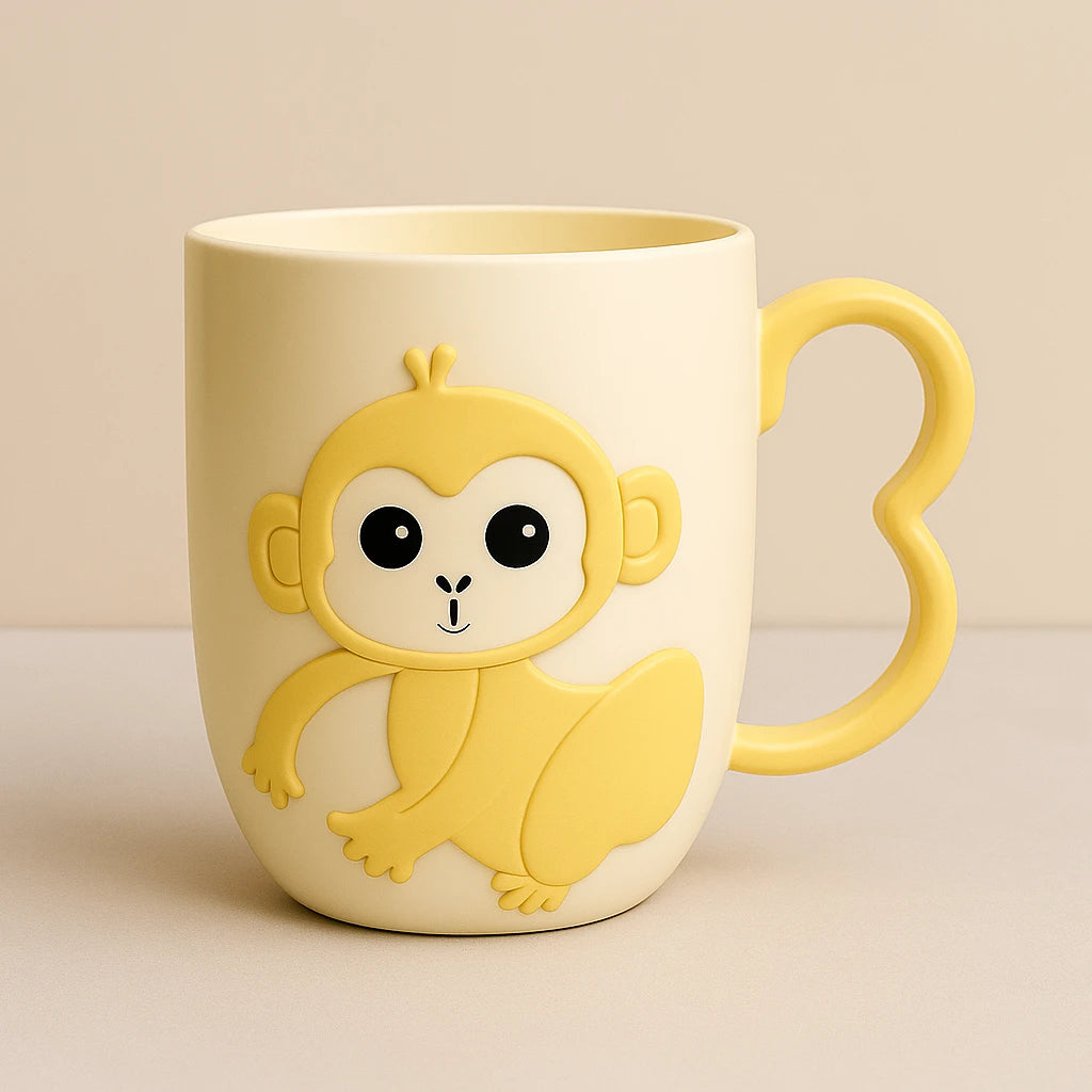 Non Breakable Plastic Monkey Mug