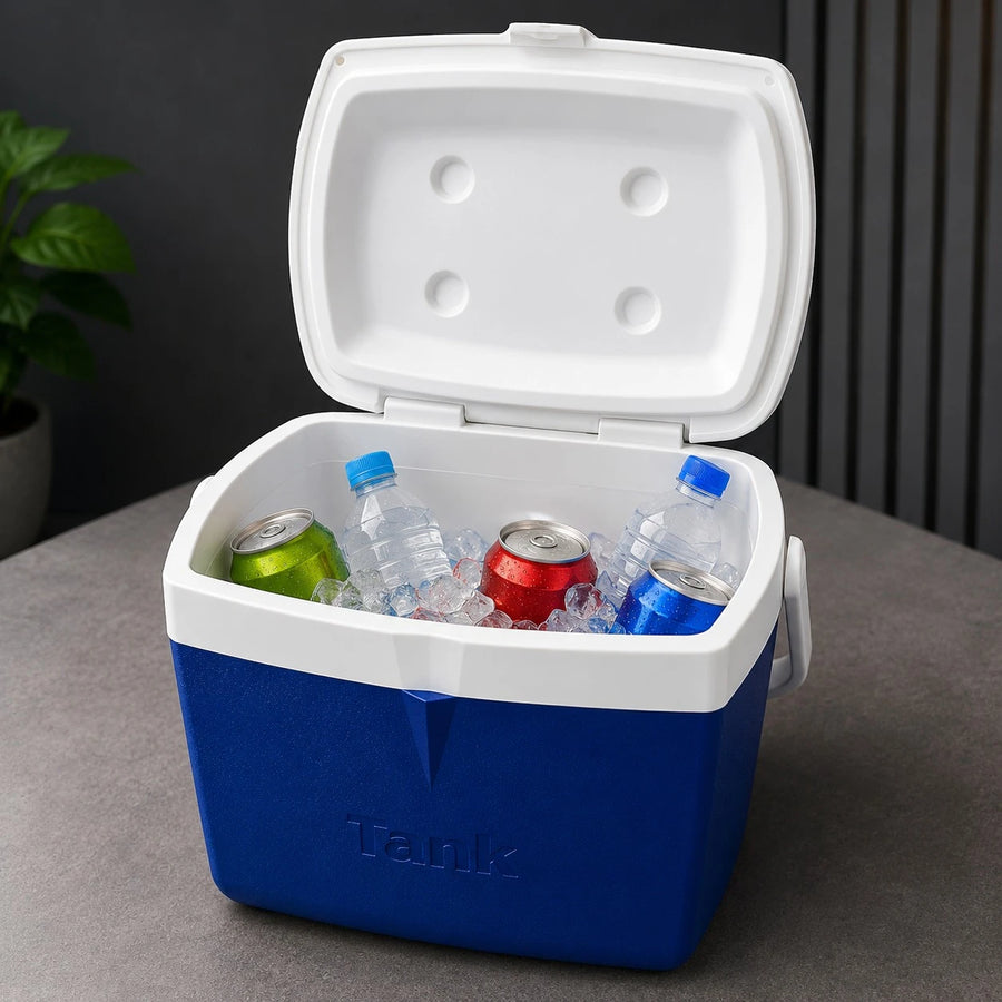 Tank 5 Liter Cooler Box Portable Ice Chest Mini Insulated Cooler Camping Picnic Beach