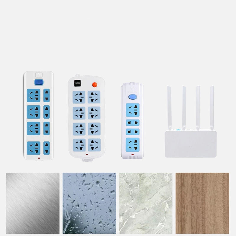 Transparent Self Adhesive Wall Hook Heavy Duty Waterproof Wall Hook 6 × 6 cm