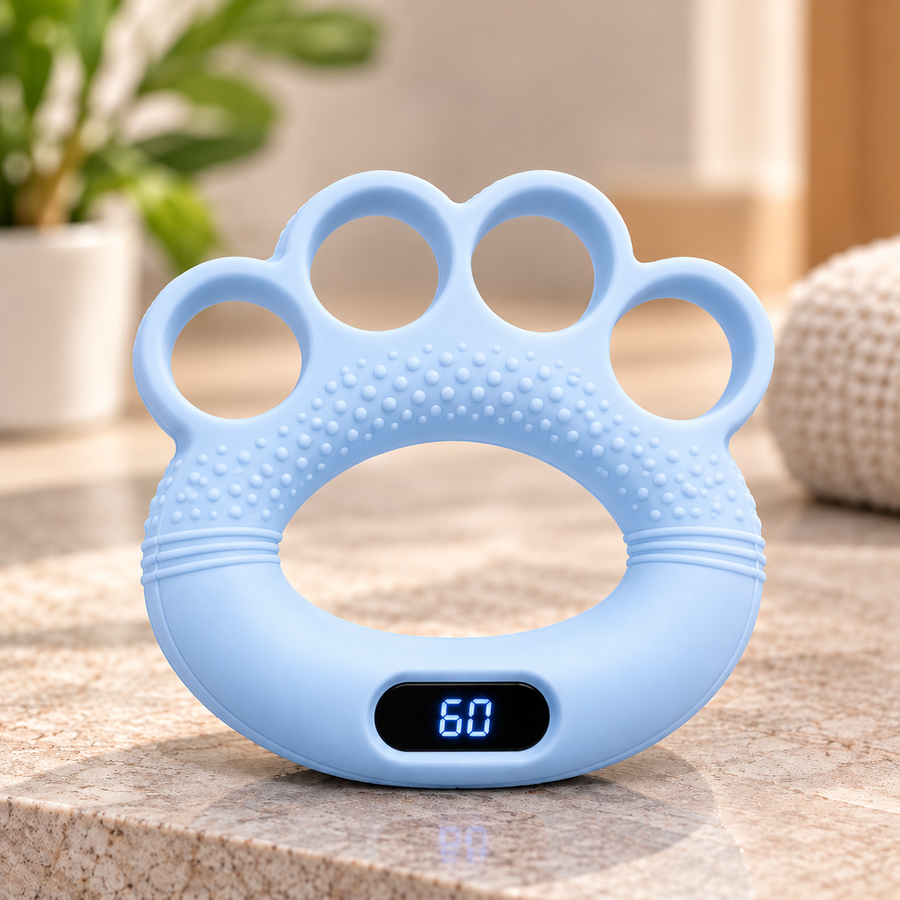 Silicone Hand Exerciser with Digital Counter