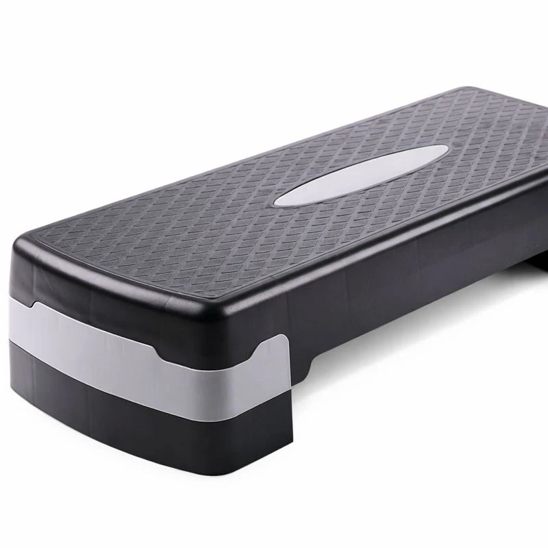 Adjustable Aerobic Step Platform – Anti-Slip Fitness Workout Step Board, Sports Cardio Exercise Bench for Home Gym, HIIT & Aerobic Training