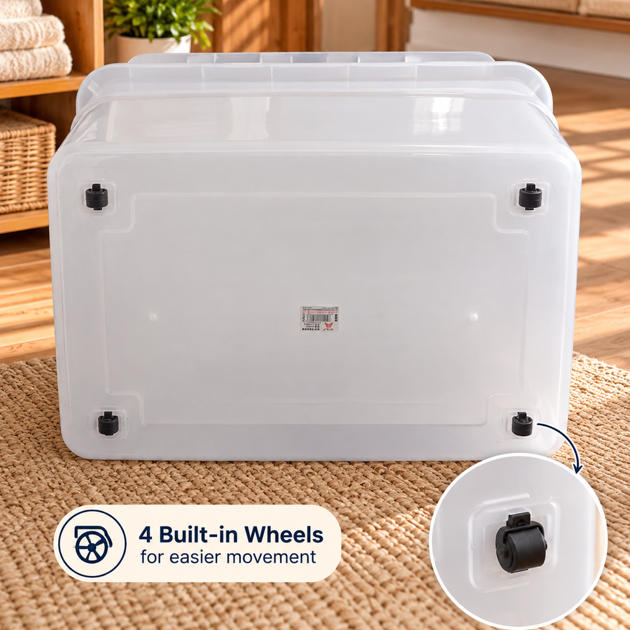 95L Extra Large Storage Box with Lid