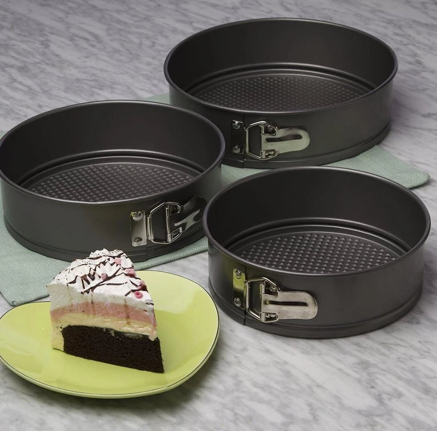 3 Pieces Springform Pan Set