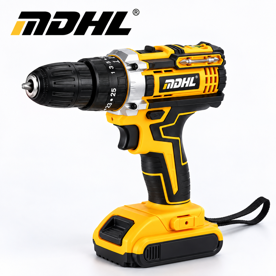MDHL Cordless Rechargeable Drill Set