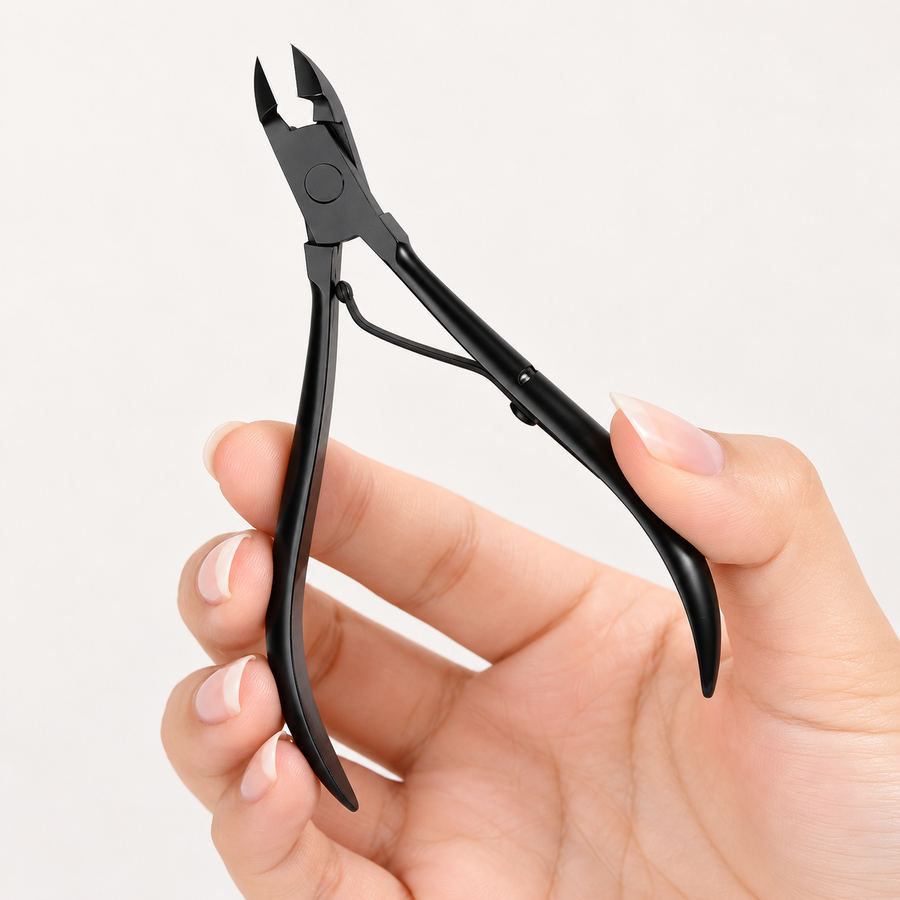Professional Cuticle Nipper with 45° Angled Blades