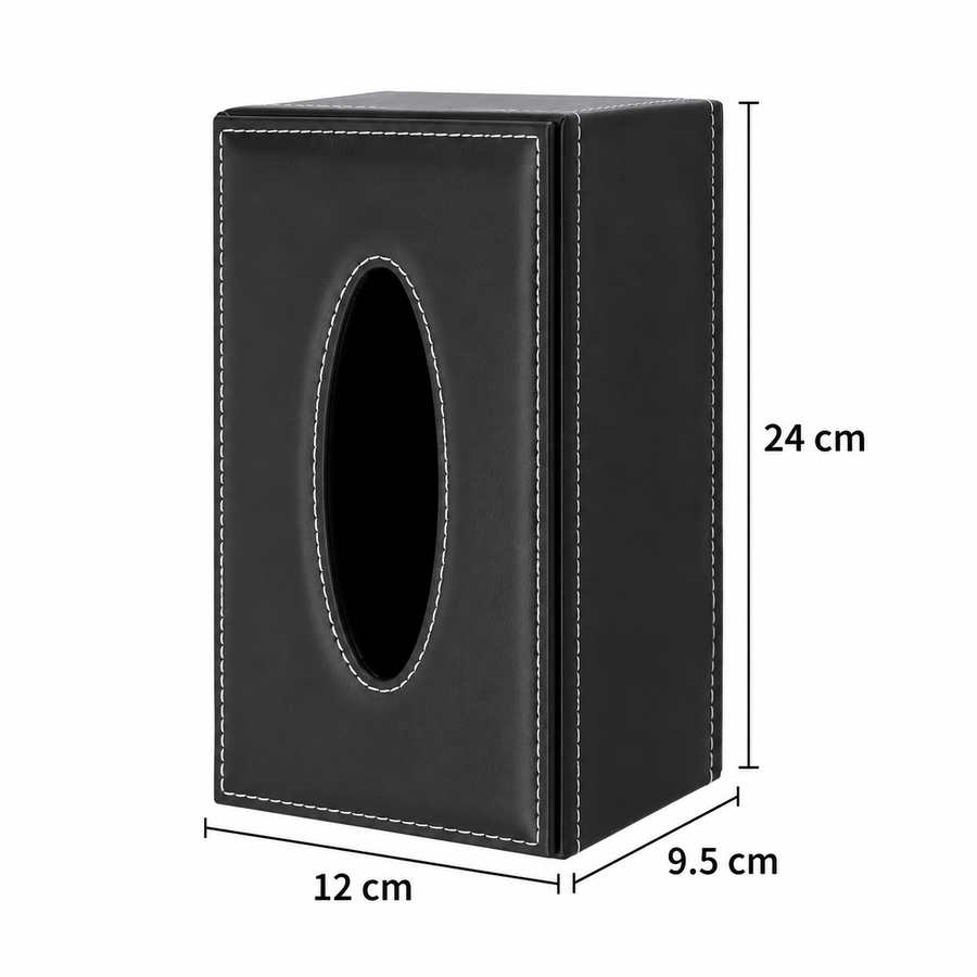 PU Leather Rectangular Tissue Box