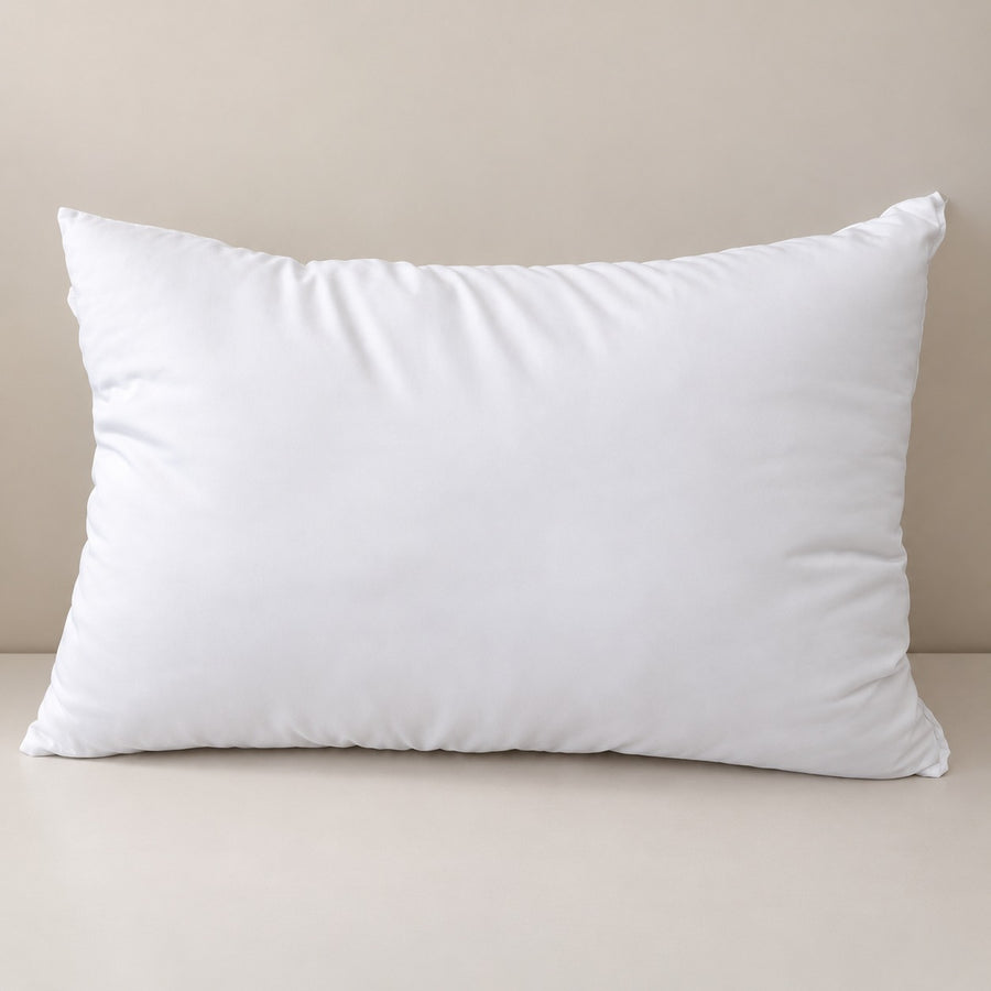 Supportive Sleeping Pillow Soft Polyester Filled Neck & Shoulder Comfort Bed Pillow