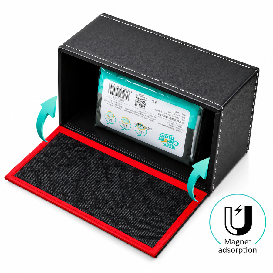 PU Leather Rectangular Tissue Box