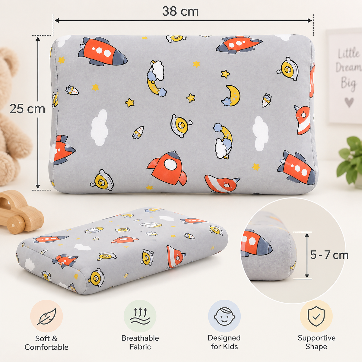 Soft & Comfortable Child Pillow