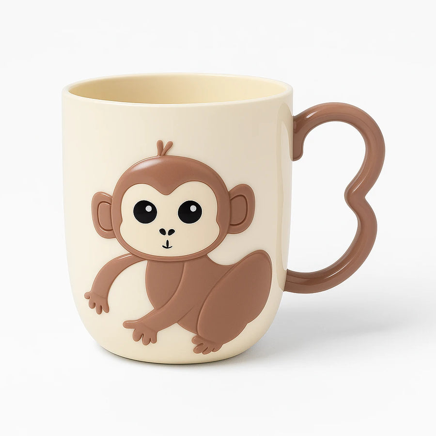 Non Breakable Plastic Monkey Mug