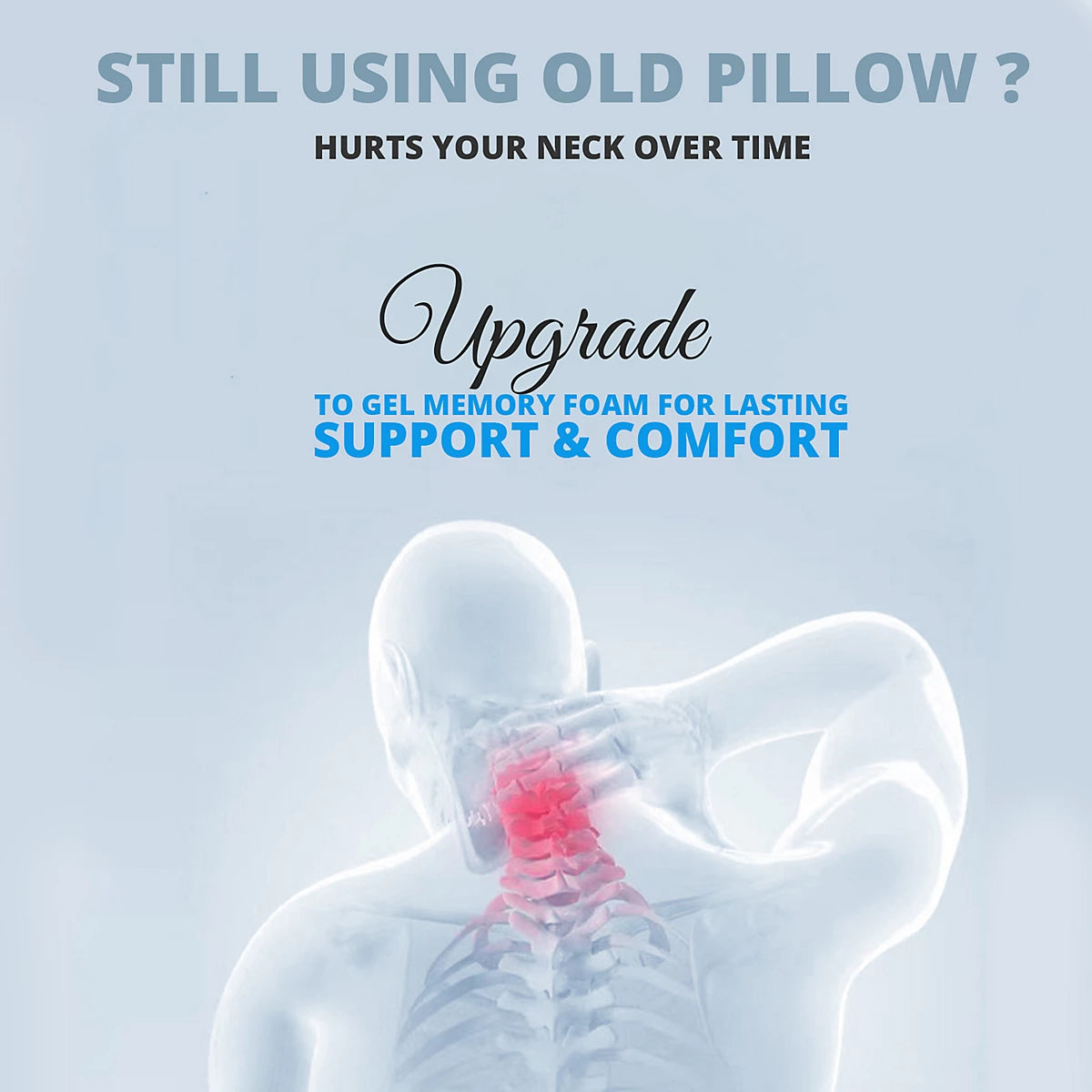 Cooling Gel Memory Foam Pillow