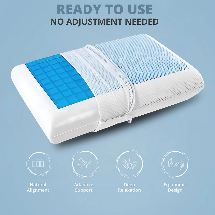 Cooling Gel Memory Foam Pillow