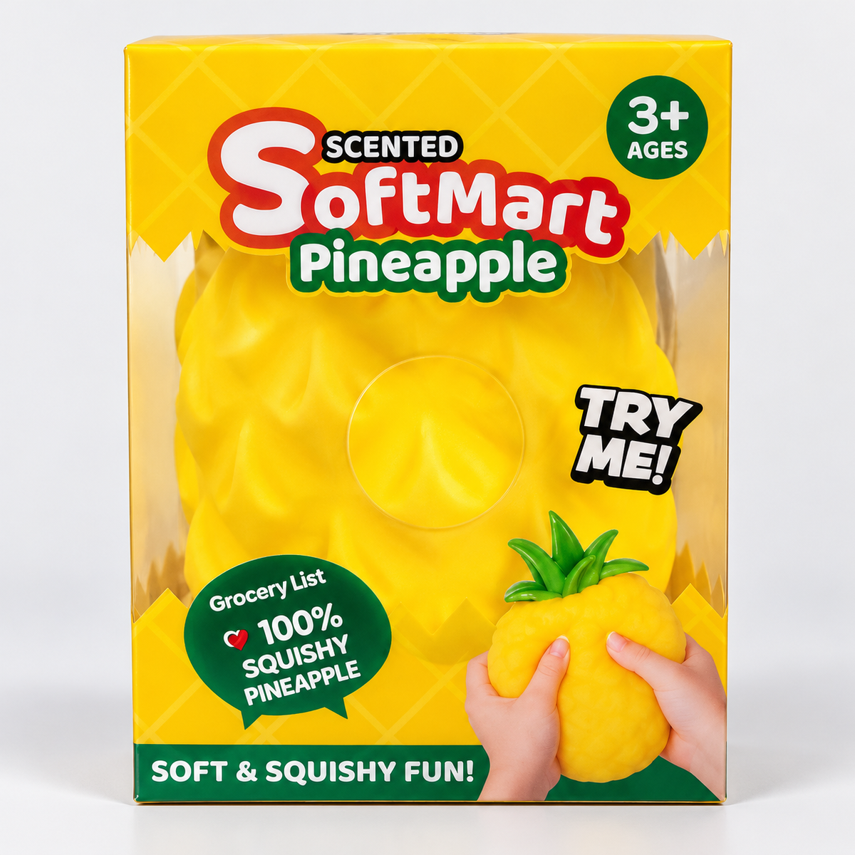 Large Pineapple Squishy Toy