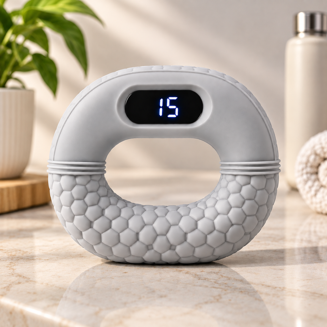 Rechargeable Digital Counting Hand Grip Ring