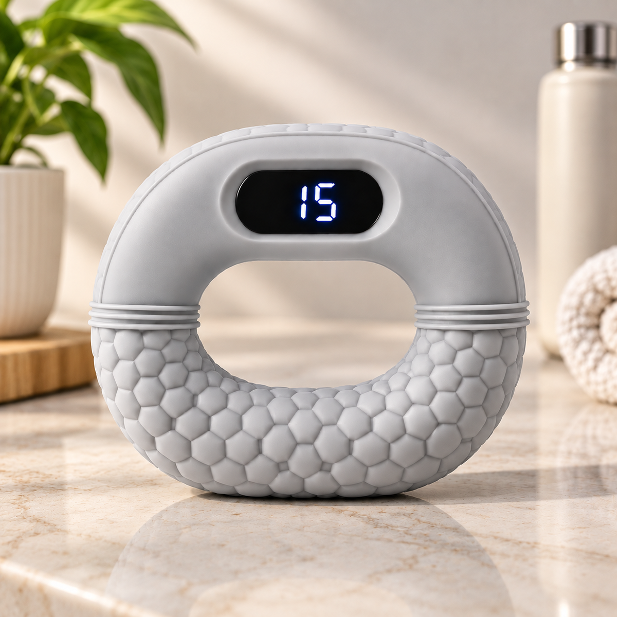 Rechargeable Digital Counting Hand Grip Ring