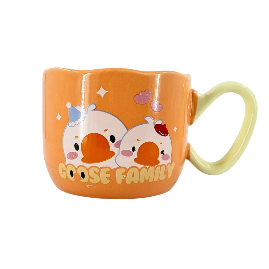 Goose Family Ceramic Mug