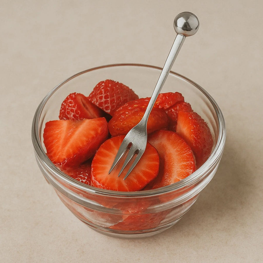 Silver Appetizer Fork Set
