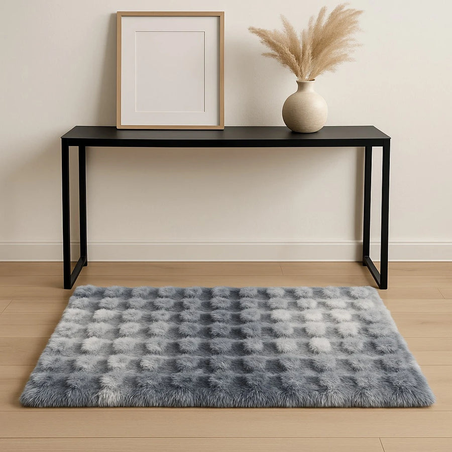 Luxury Bubble Plush Carpet 140×80 cm