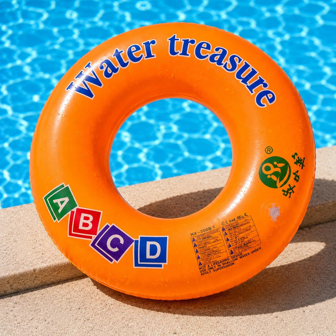 Kids Inflatable Swim Ring Pool Float Swimming Tube Water Ring Beach Float Water Play Training Ring