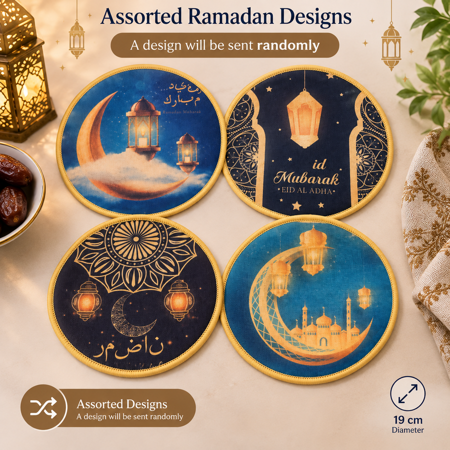 Ramadan Eid Round Heat Resistant Table Mat