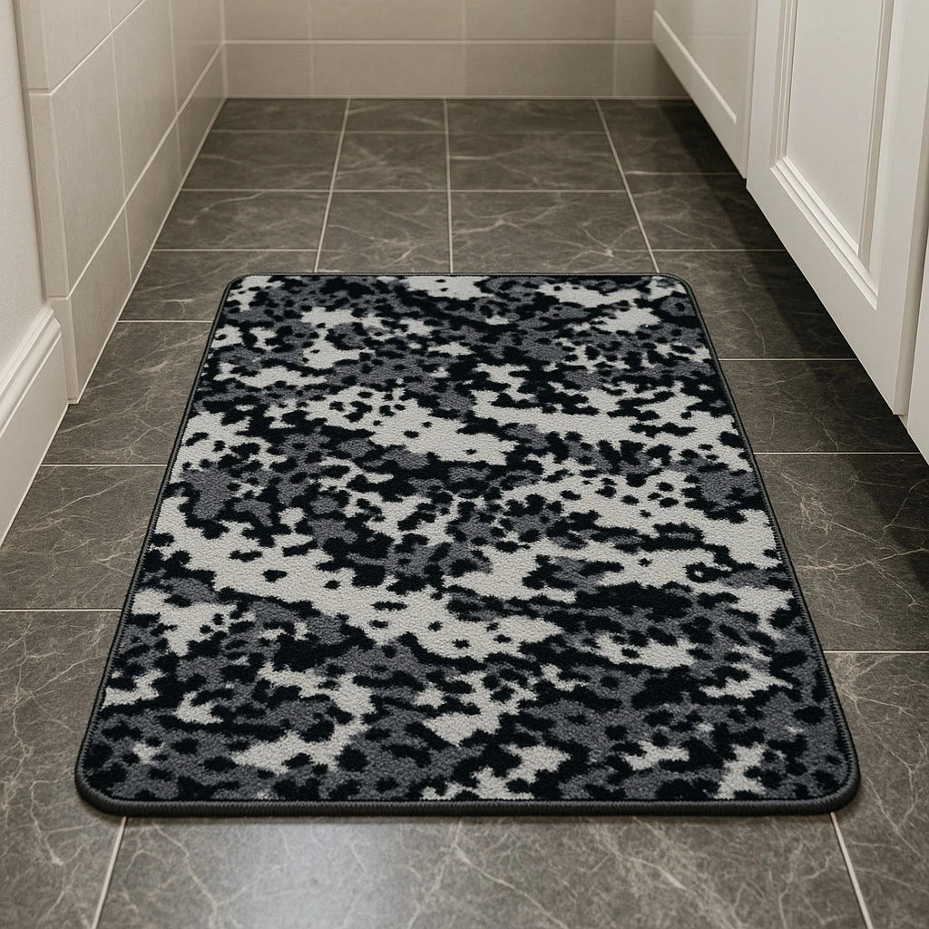 Modern Cow Pattern Carpet – 100×60 cm