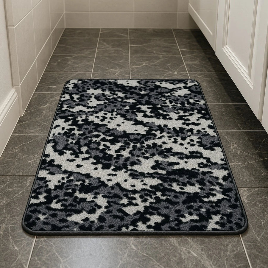Modern Cow Pattern Carpet – 100×60 cm