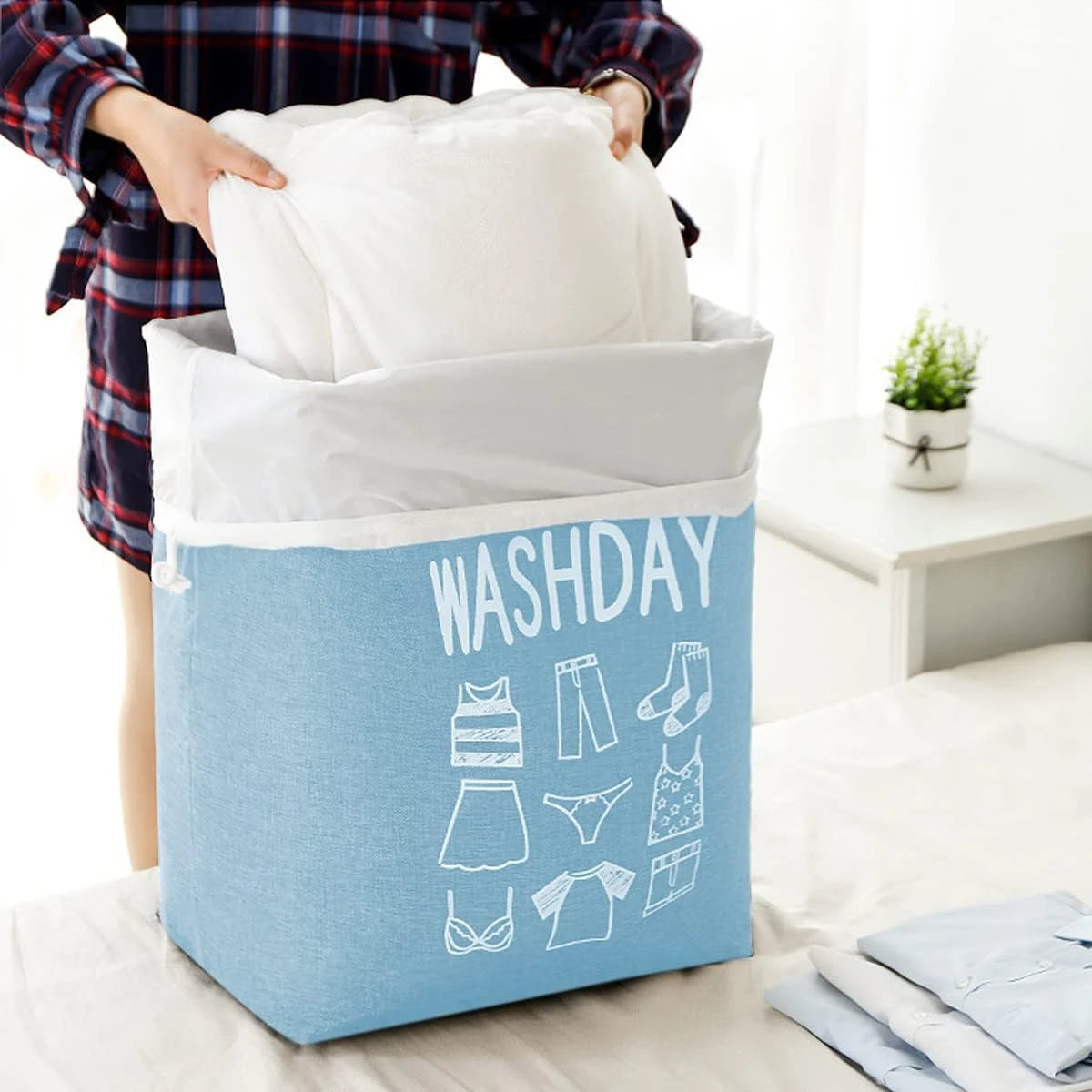 Portable Laundry Storage Basket