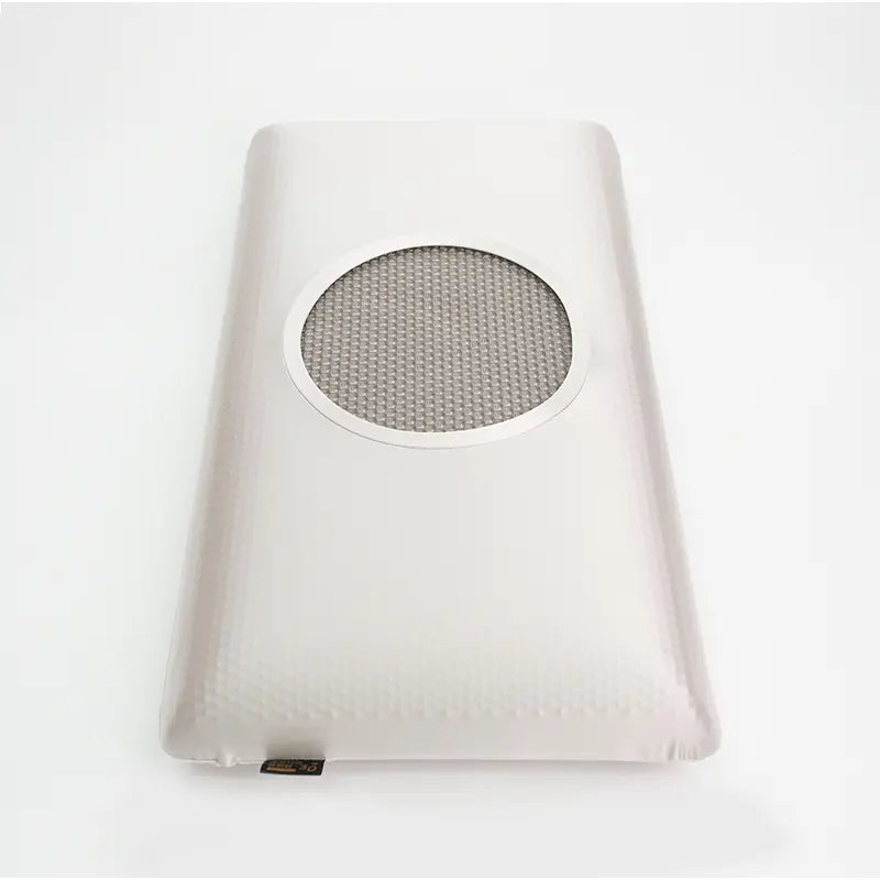 Ergonomic Pillow with Breathable Mesh Panel 67 × 38 cm