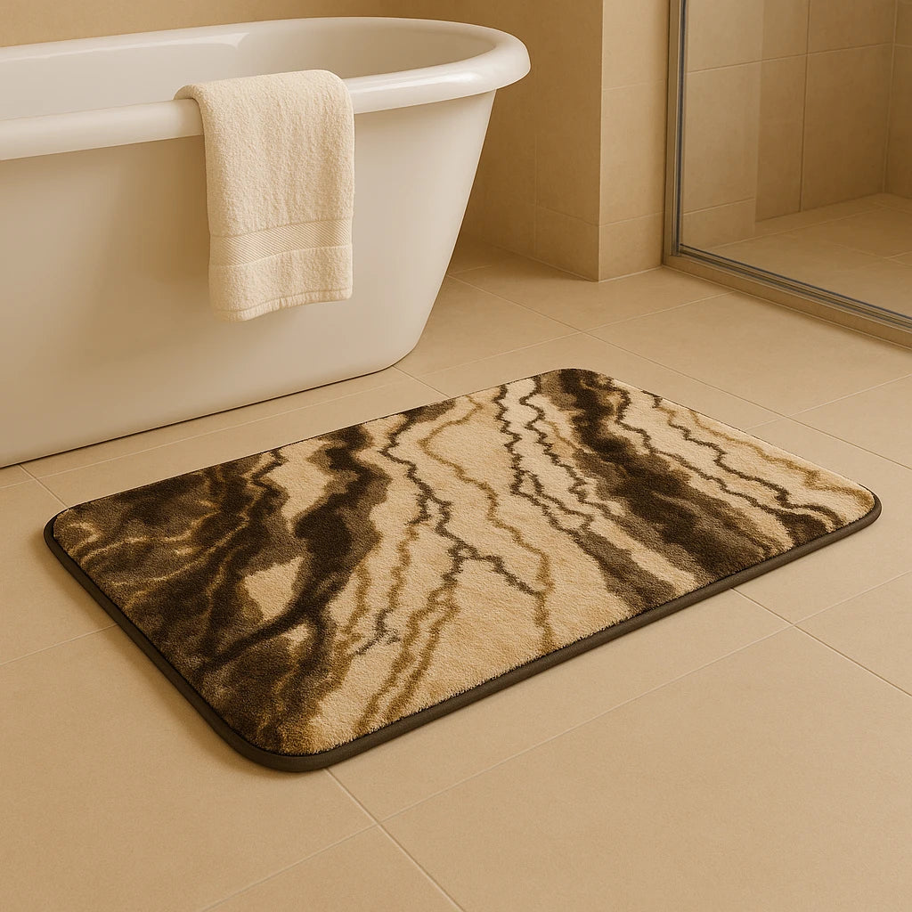 Modern Marble Design Carpet – 100×60 cm