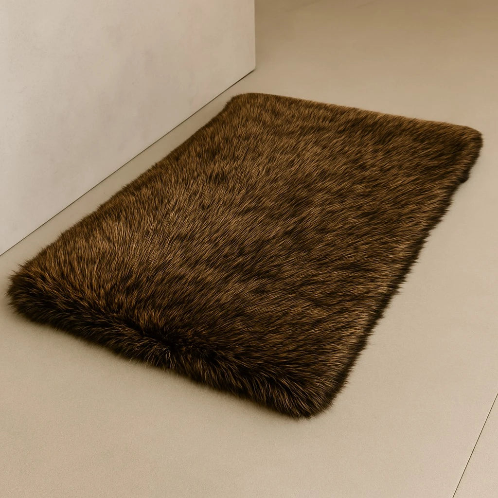 Luxurious Faux Fur Carpet-100×60 cm