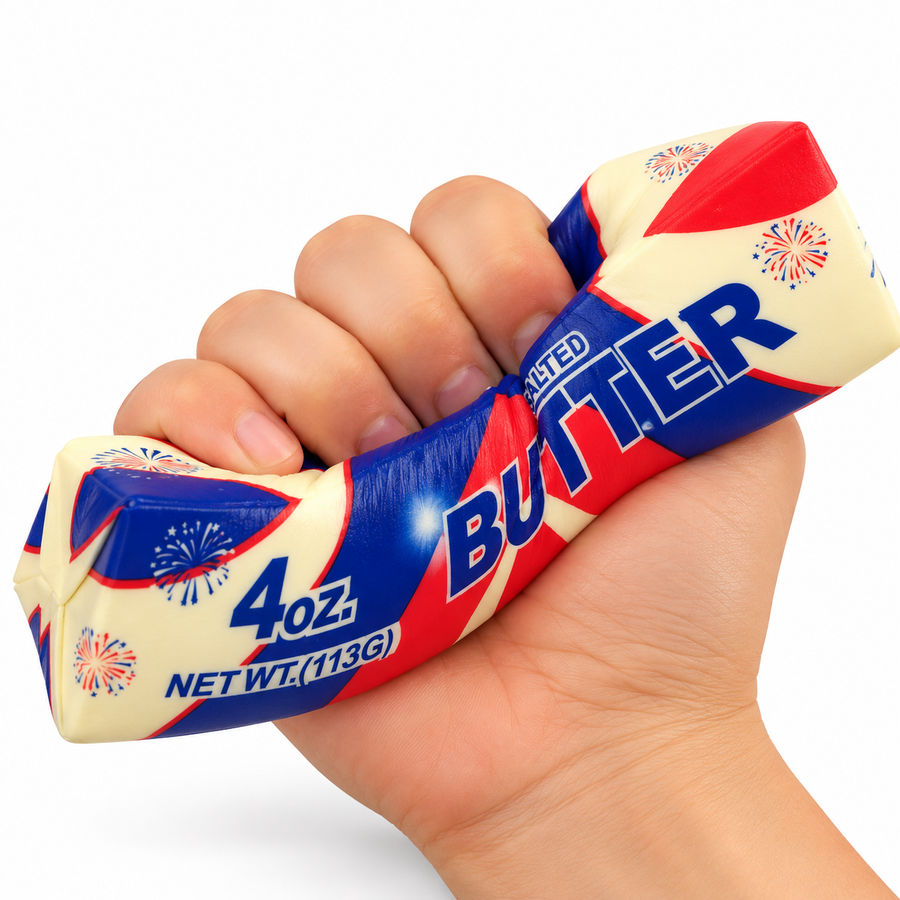 Butter Shaped Squishy Stress Relief Toy