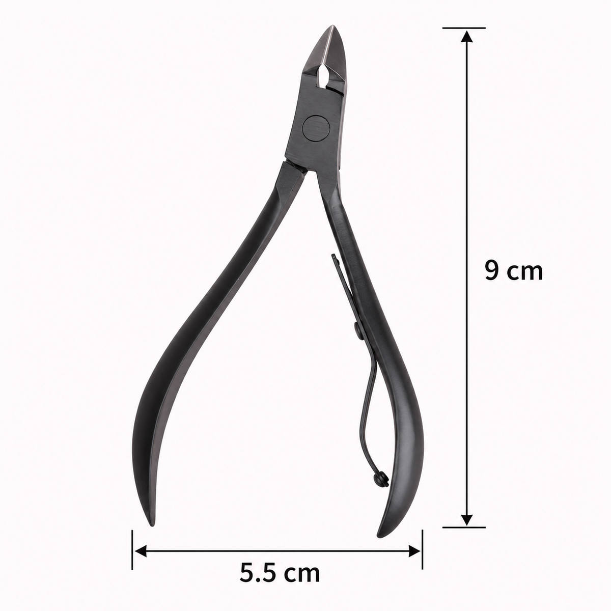 Professional Cuticle Nipper with 45° Angled Blades