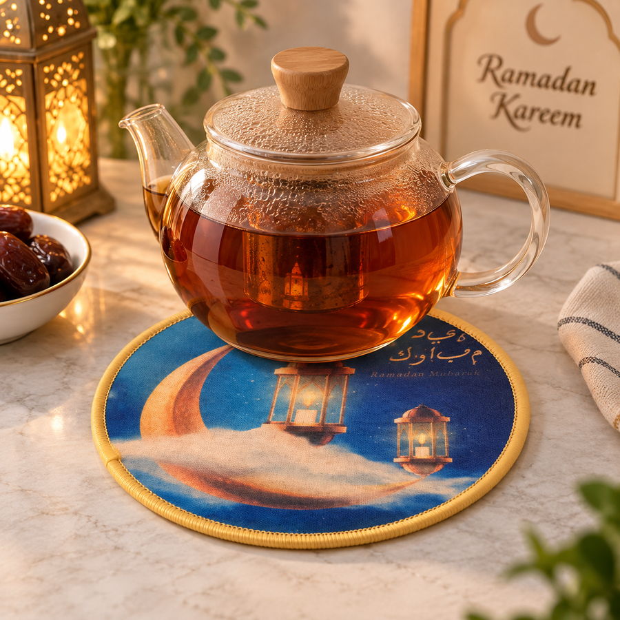 Ramadan Eid Round Heat Resistant Table Mat