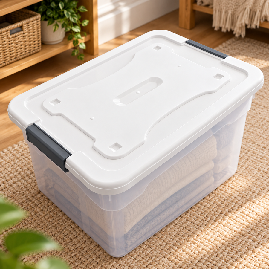 65L Large Storage Box with Lid