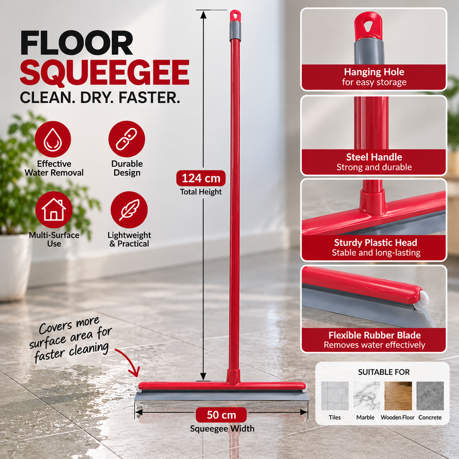 Floor Squeegee 124 cm 50 cm Wide