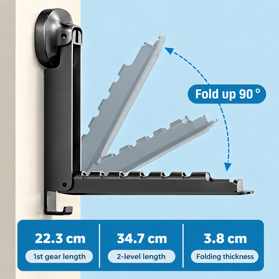 Foldable Wall Mounted Storage Hanger