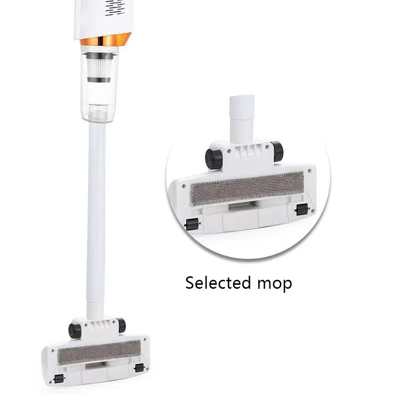 Handheld Cordless Vacuum Cleaner – USB Rechargeable Portable Mini Electric Cleaner for Home & Car