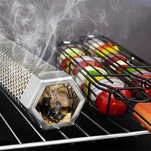 Nonstick Barbecue Grill Basket BBQ Fries - Image 6
