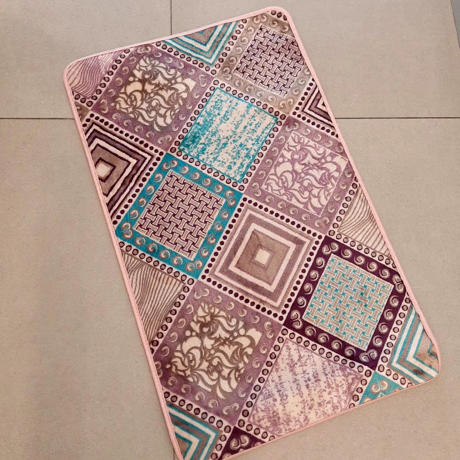 Velvet Colorful Carpet 100×60 cm