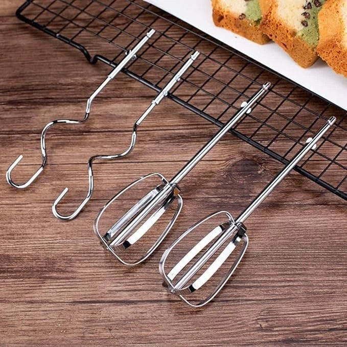 Minmax Electric Hand Mixer 500W Kitchen Mixer Whisk Beater Stainless Steel Baking Mixing Appliance