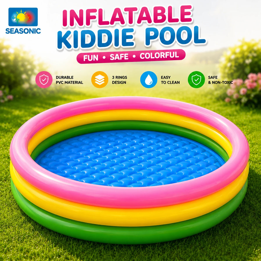 Inflatable Kiddie Pool Family Garden Beach Swimming Pool Children Water Play Pool Big