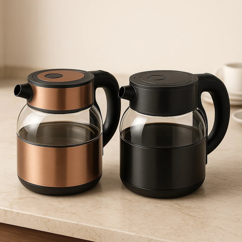 TIFFANY Premium Glass Electric Kettle – 2.0L Fast-Boil Design - Image 1