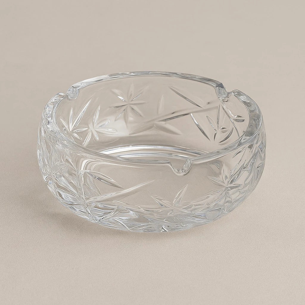 Clear Glass Ashtray