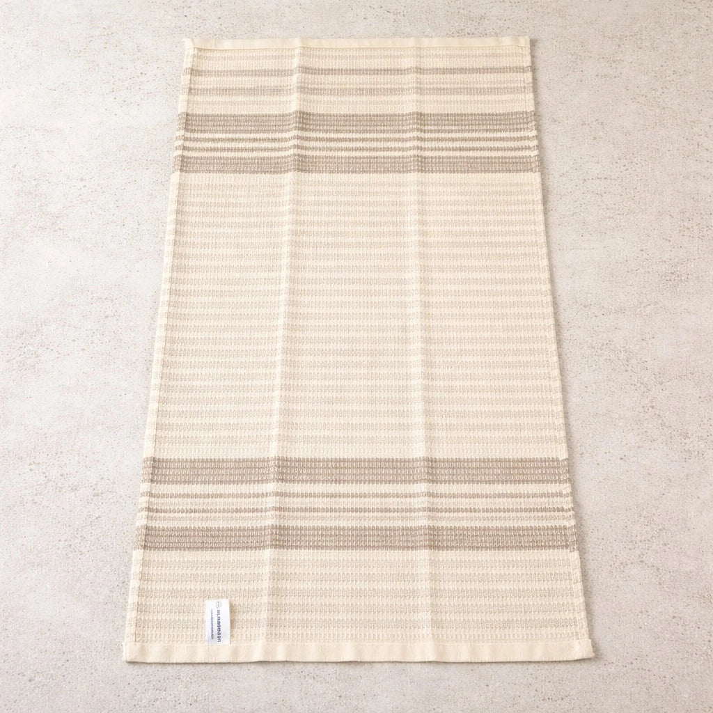 Kitchen Towel Almaamoun Egyptian Cotton Off White Absorbent Dish Drying Cloth Different Designs Patterns Single Piece 80 x 45 cm - Image 4