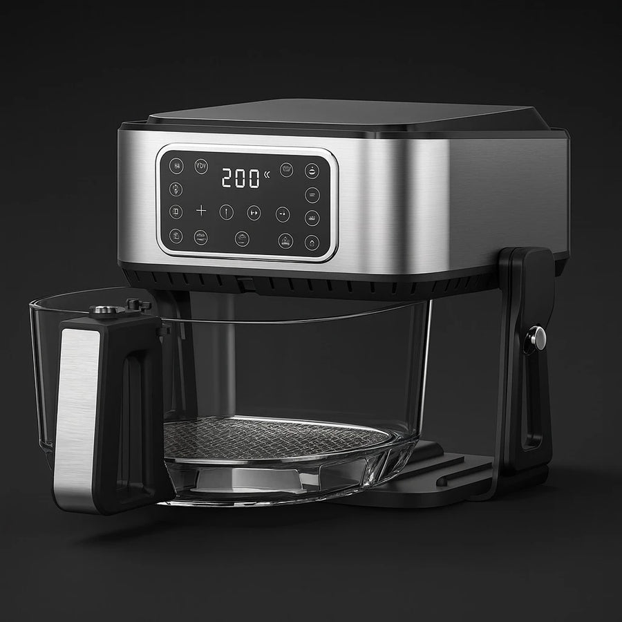 Visible Air Fryer & Grill – CrystalView 3-in-1 Cooker