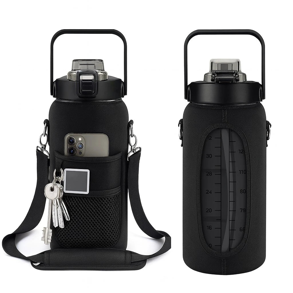 Leak-Proof Sports Water Bottle 2L Large Capacity Sports Gym & Fitness Water Bottle for Workout, Outdoor & Daily Hydration - Image 4