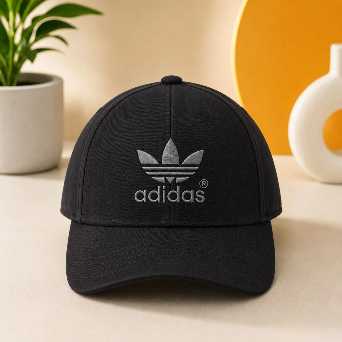 Adidas Style Polyester Baseball Cap for Men and Women  Adjustable Casual Sports Cap - Image 9