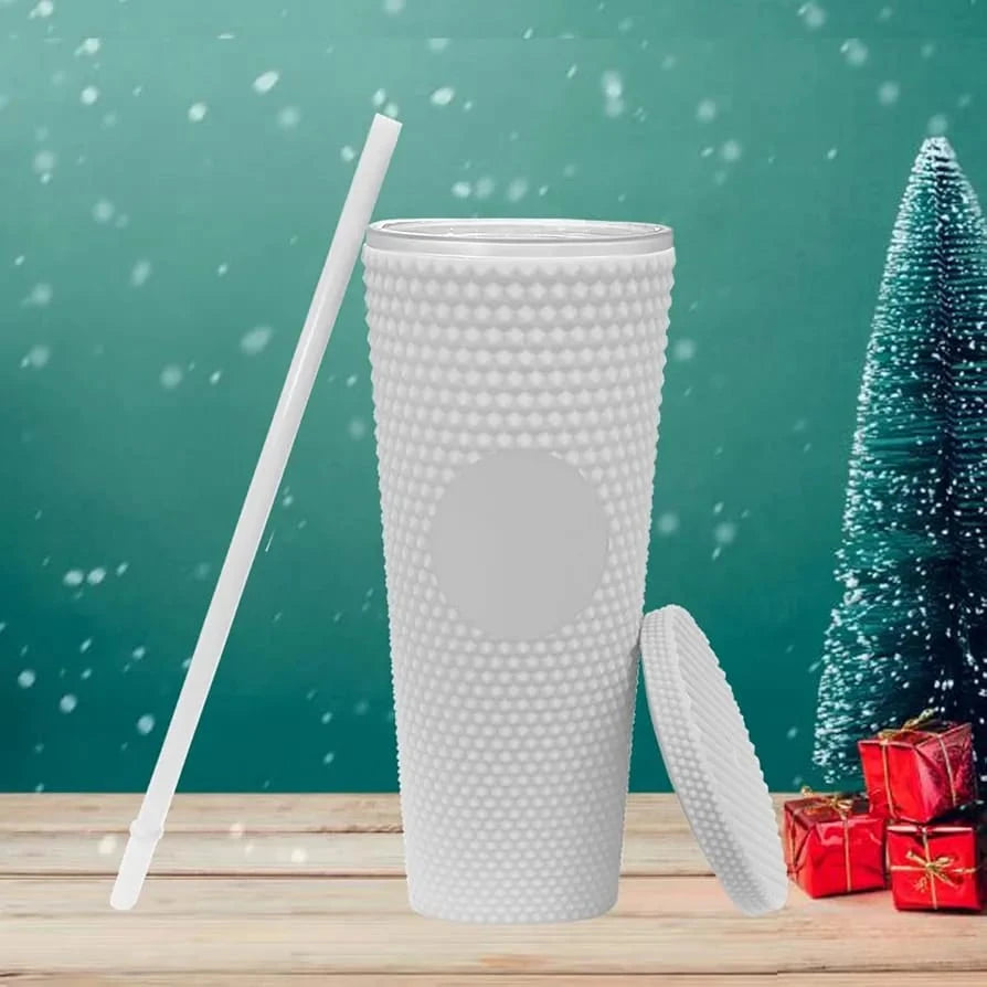 Plastic Cup With Straw